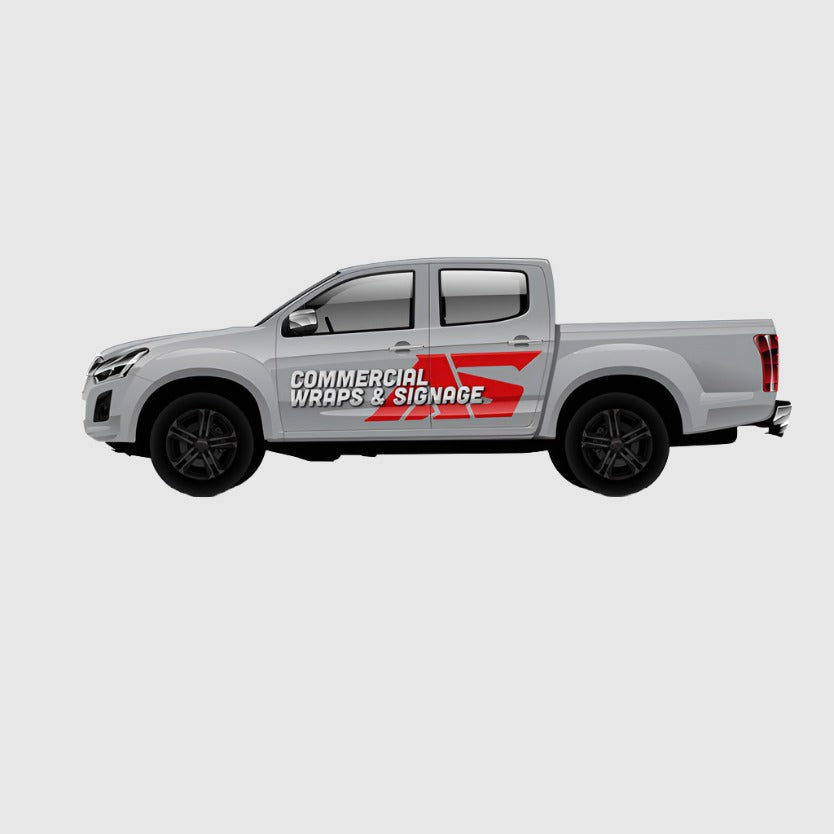 Spot Wrap - Single Large Logo